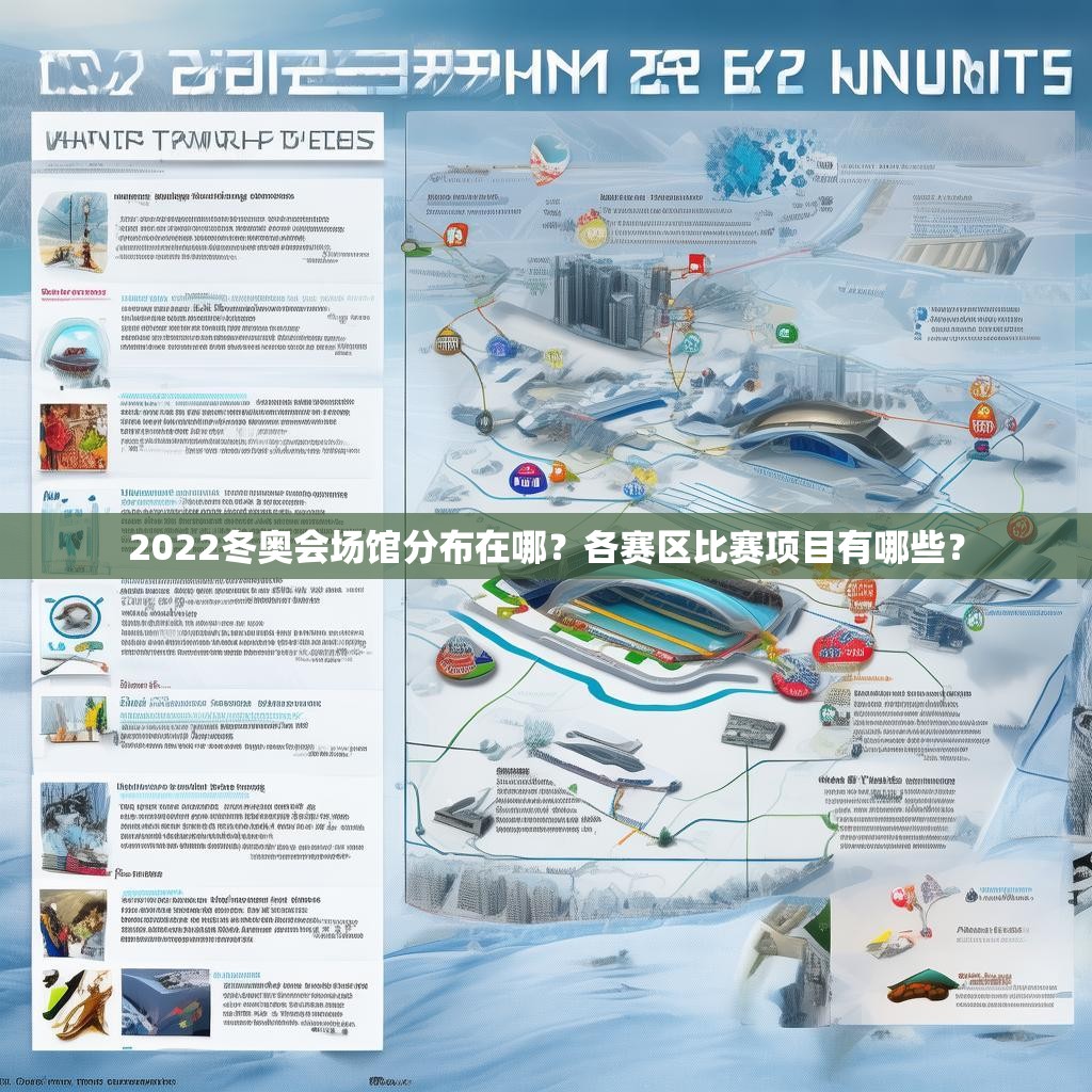 2022冬奥会场馆分布在哪？各赛区比赛项目有哪些？
