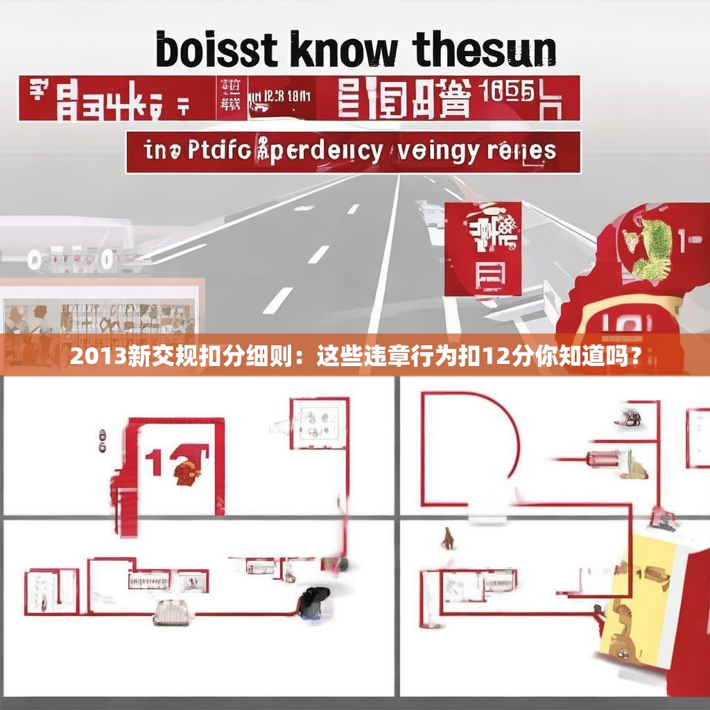 2013新交规扣分细则：这些违章行为扣12分你知道吗？