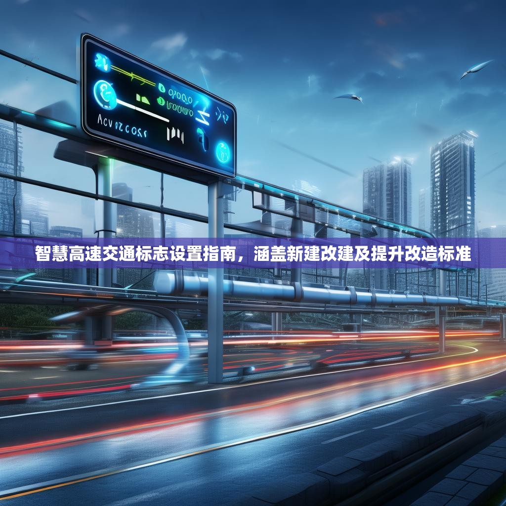 智慧高速交通标志设置指南，涵盖新建改建及提升改造标准