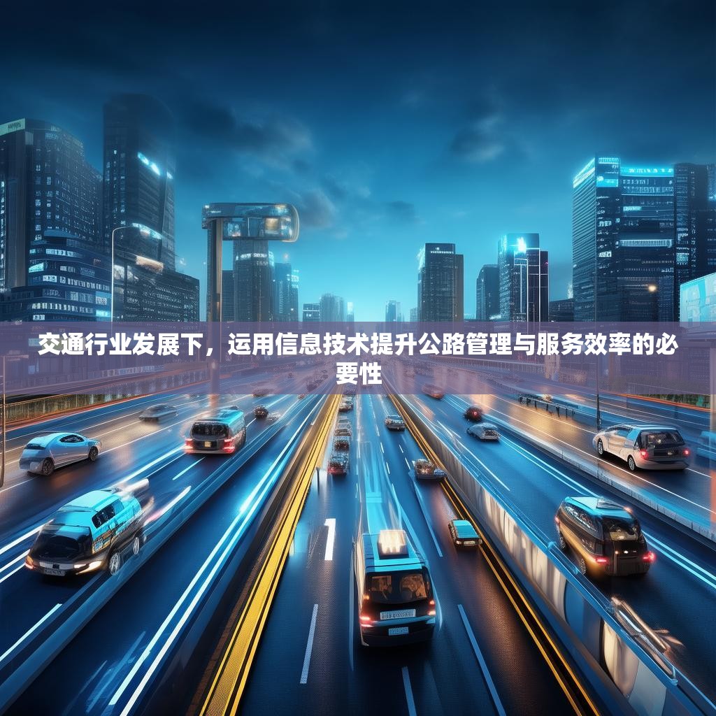 交通行业发展下,运用信息技术提升公路管理与服务效率的必要性
