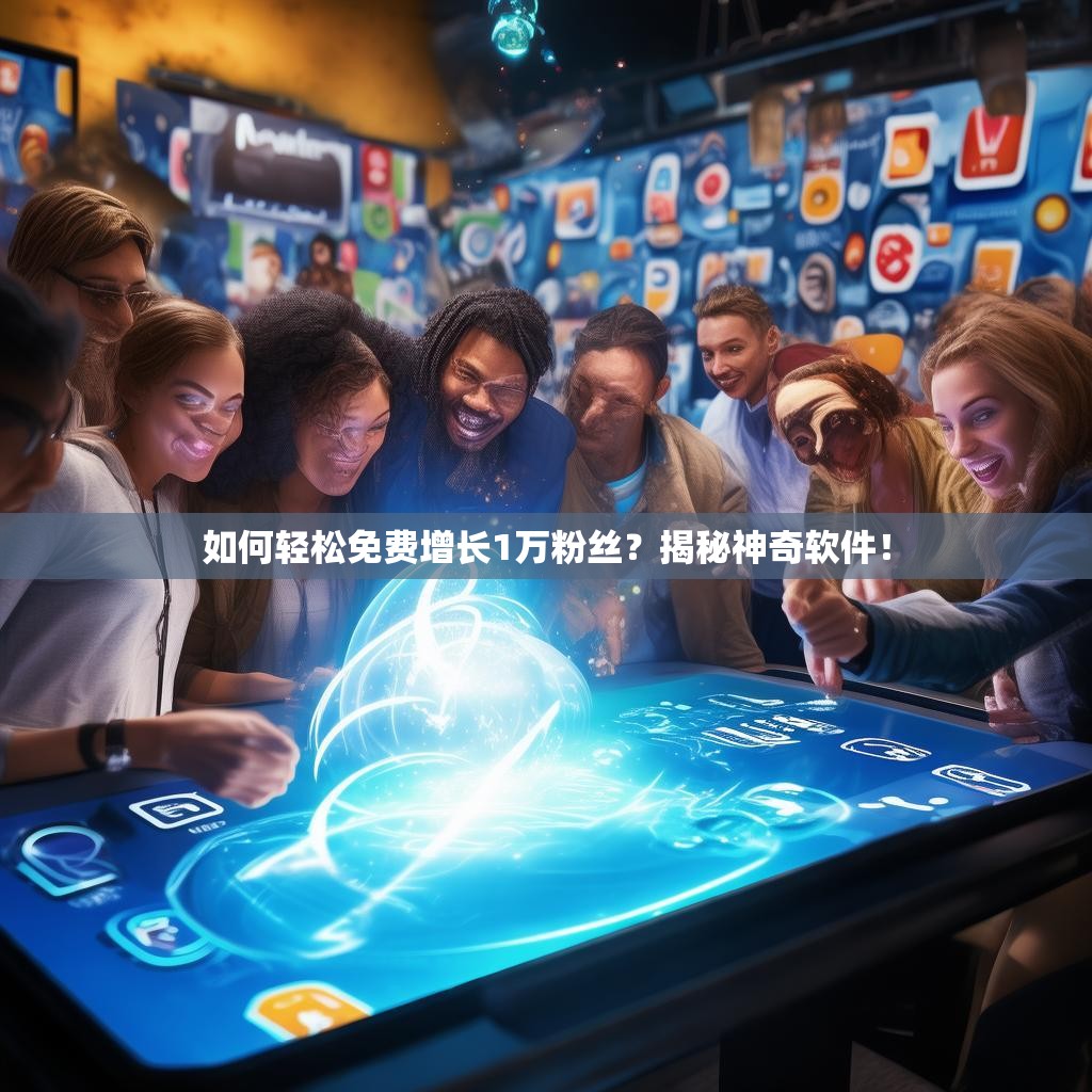 如何轻松免费增长1万粉丝?揭秘神奇软件!