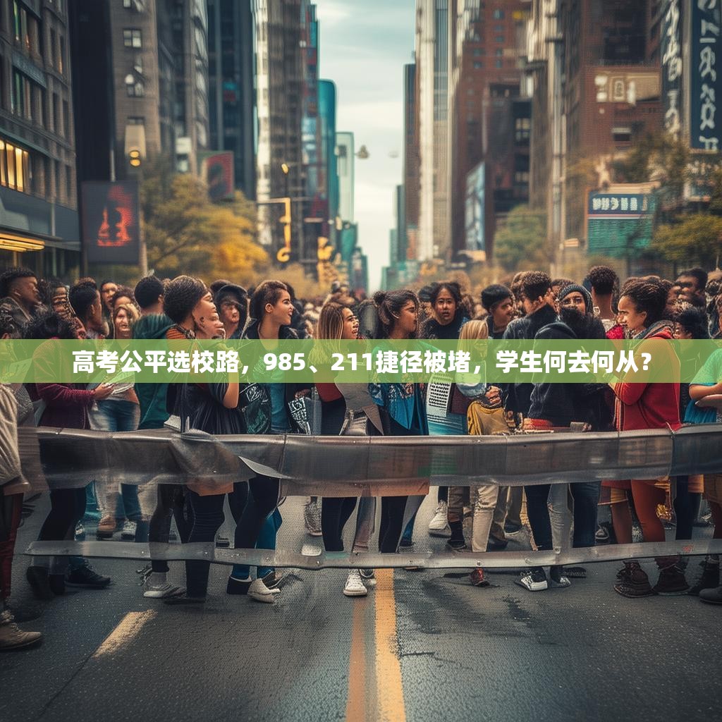 高考公平选校路，985、211捷径被堵，学生何去何从？