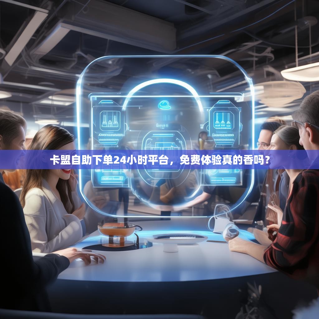卡盟自助下单24小时平台,免费体验真的香吗?