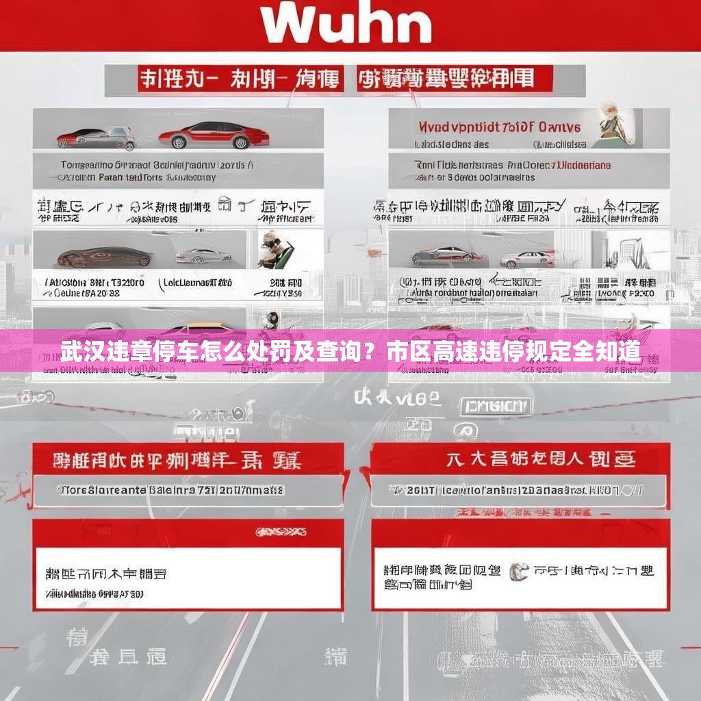 武汉违章停车怎么处罚及查询？市区高速违停规定全知道