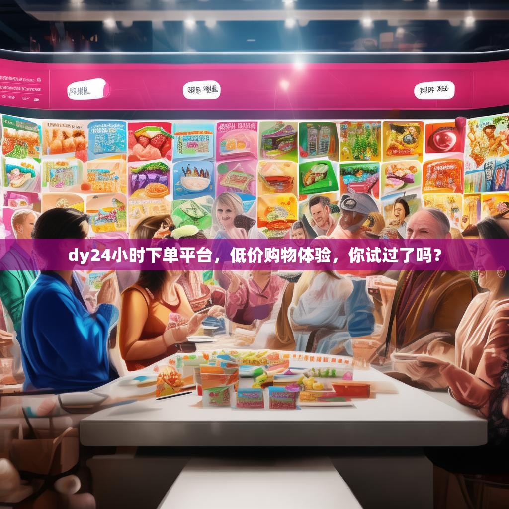 dy24小时下单平台，低价购物体验，你试过了吗？