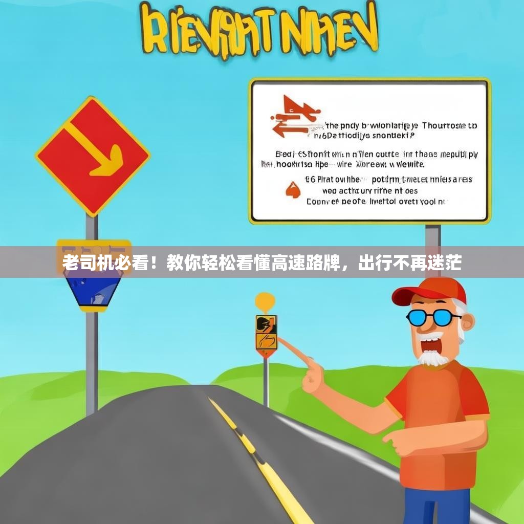 老司机必看！教你轻松看懂高速路牌，出行不再迷茫