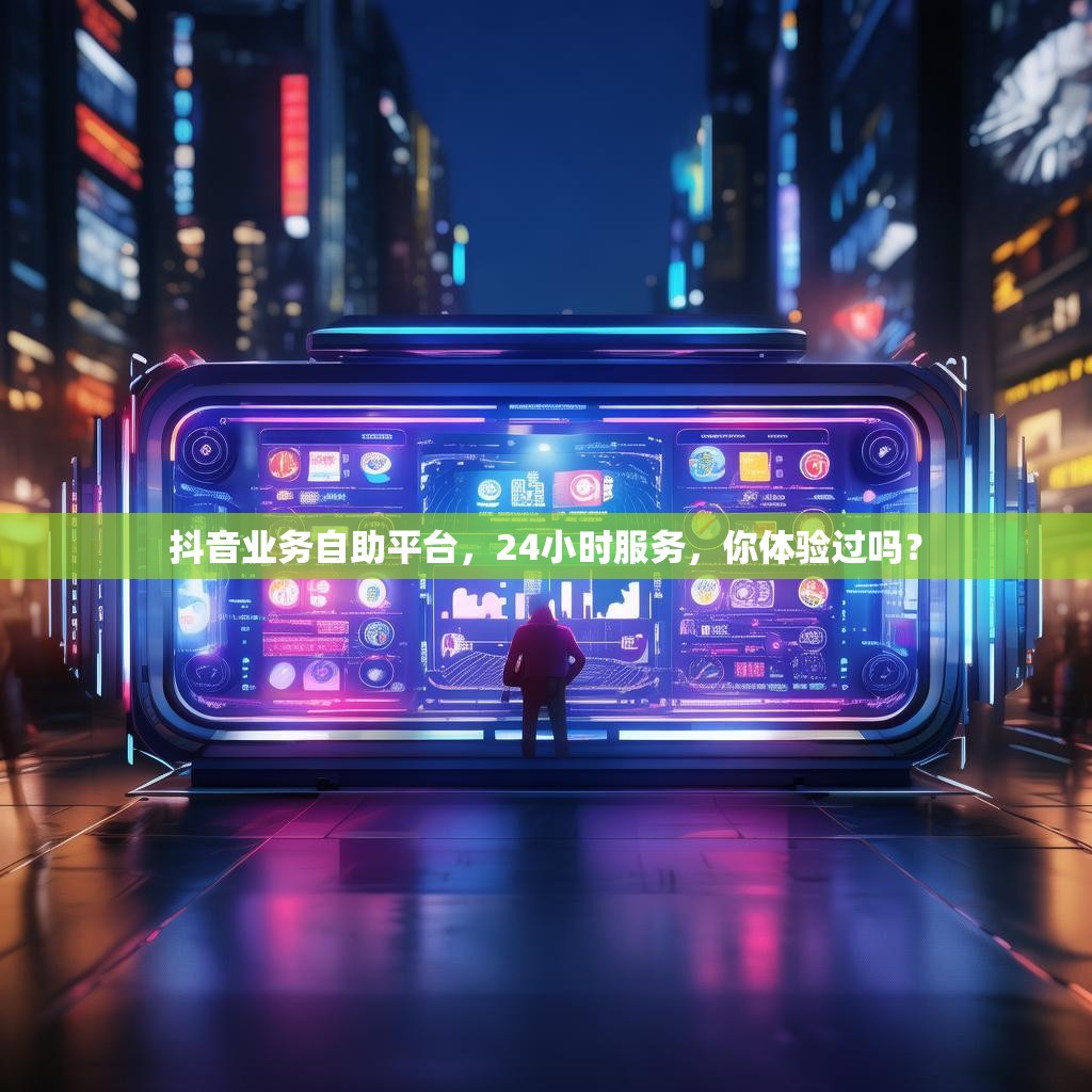 抖音业务自助平台,24小时服务,你体验过吗?