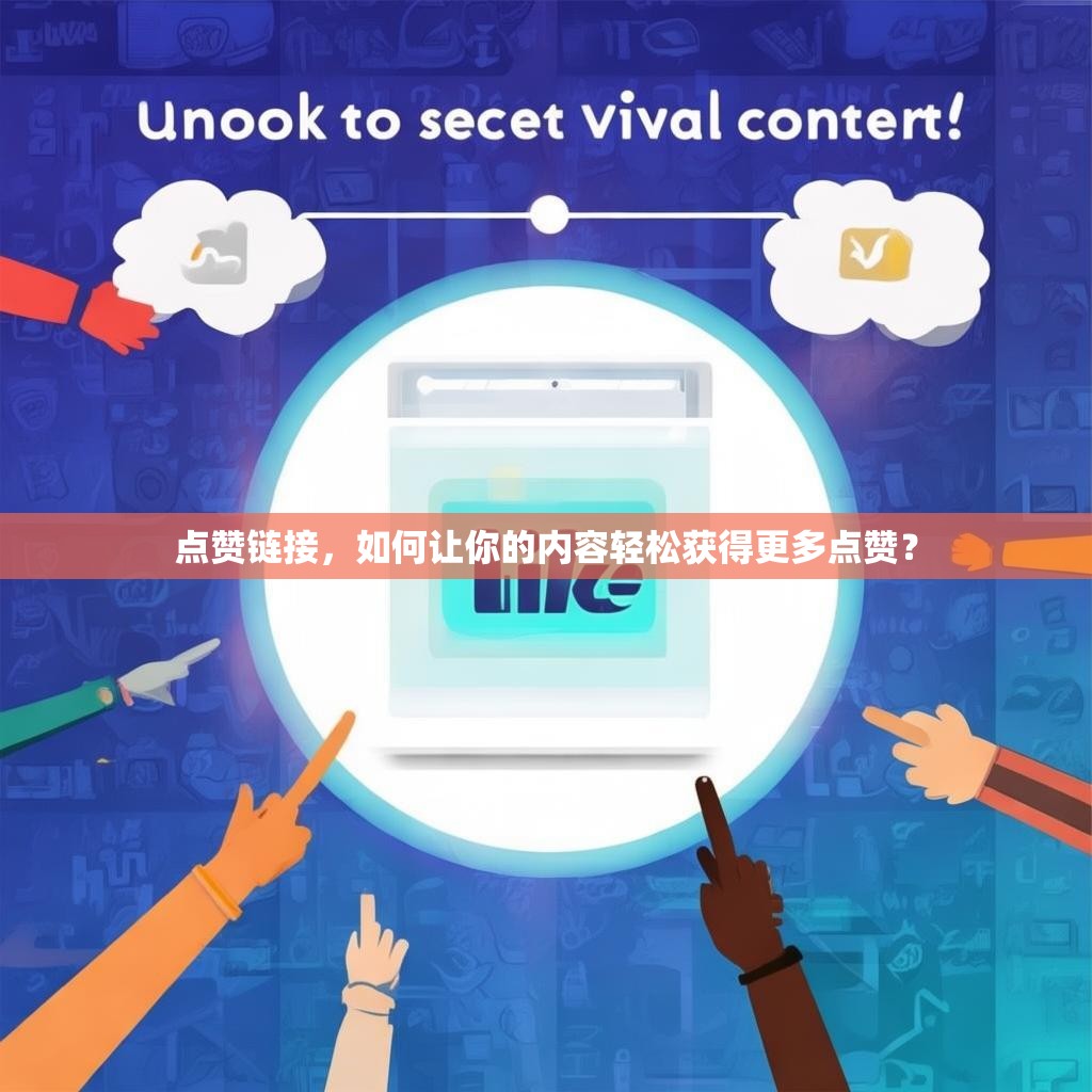 点赞链接,如何让你的内容轻松获得更多点赞?