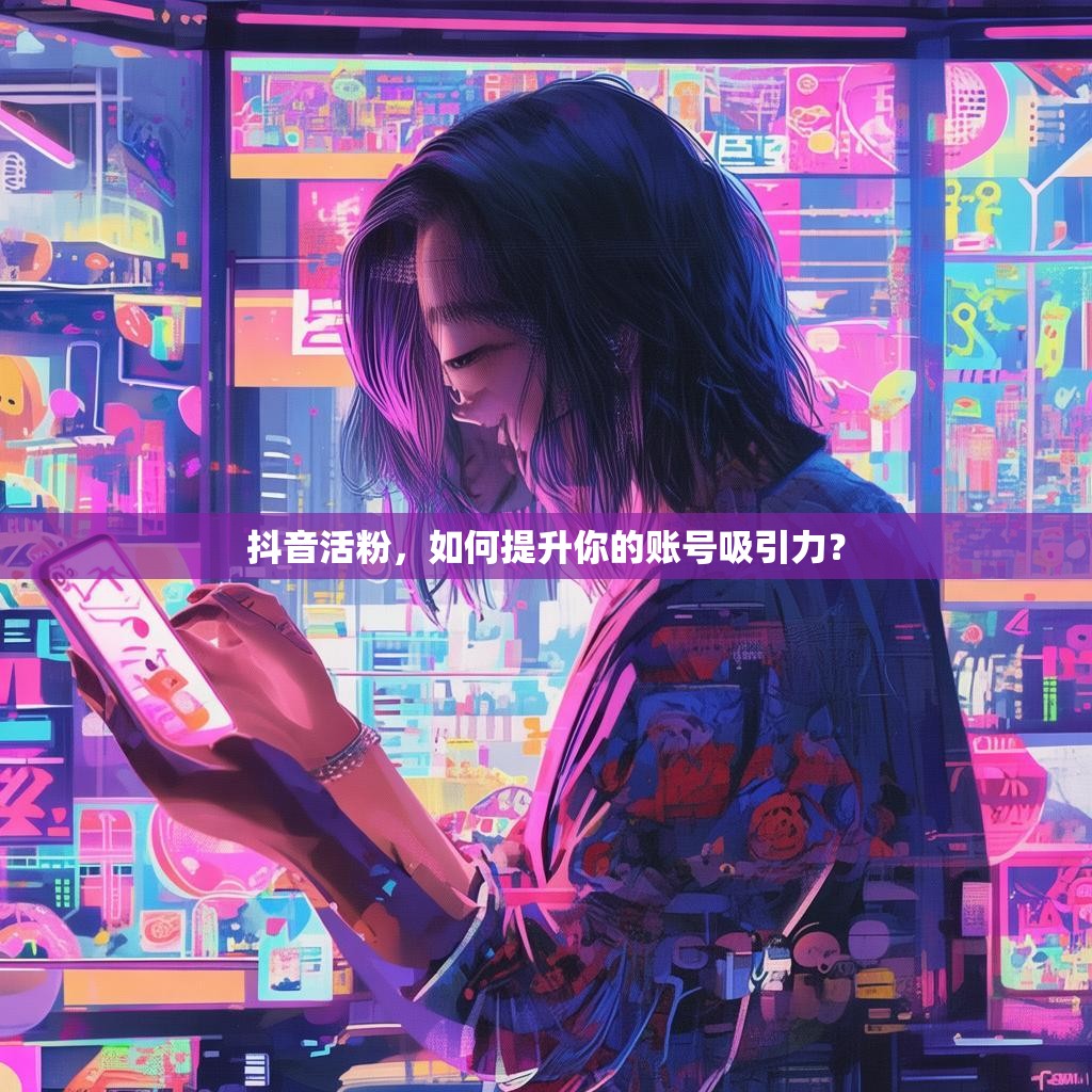 抖音活粉,如何提升你的账号吸引力?