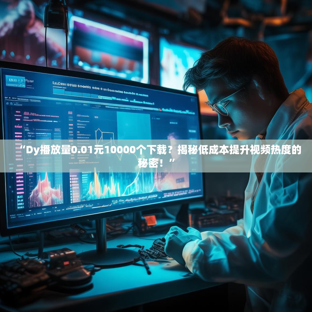 “Dy播放量0.01元10000个下载？揭秘低成本提升视频热度的秘密！”