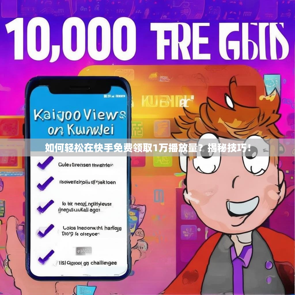 如何轻松在快手免费领取1万播放量？揭秘技巧！