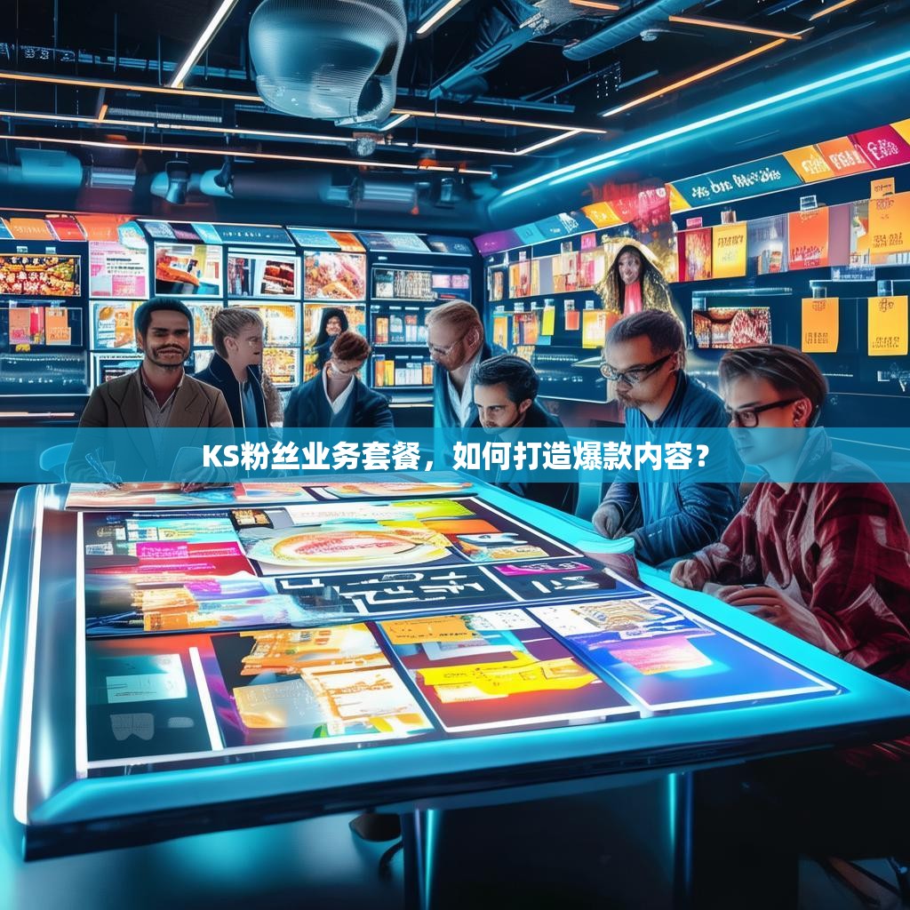 KS粉丝业务套餐，如何打造爆款内容？
