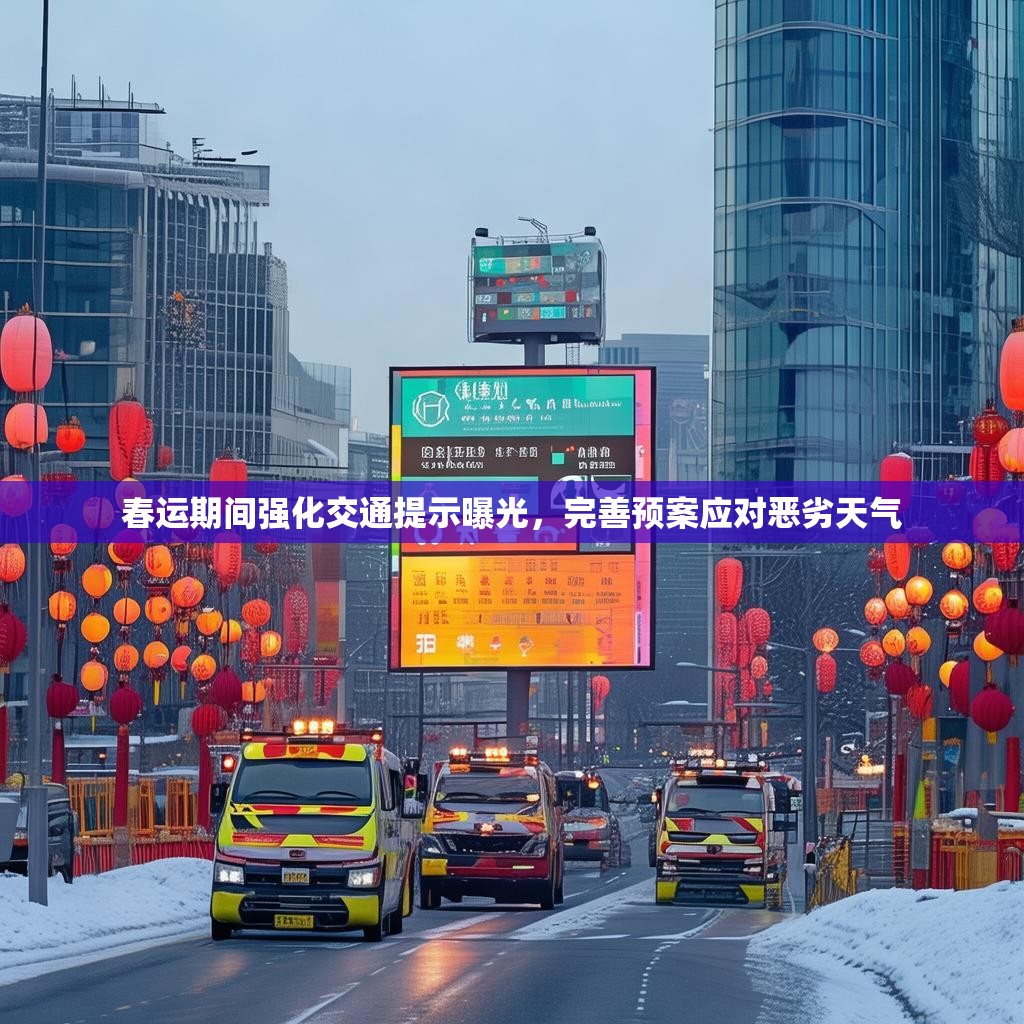 春运期间强化交通提示曝光，完善预案应对恶劣天气