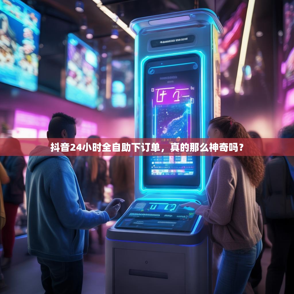 抖音24小时全自助下订单，真的那么神奇吗？