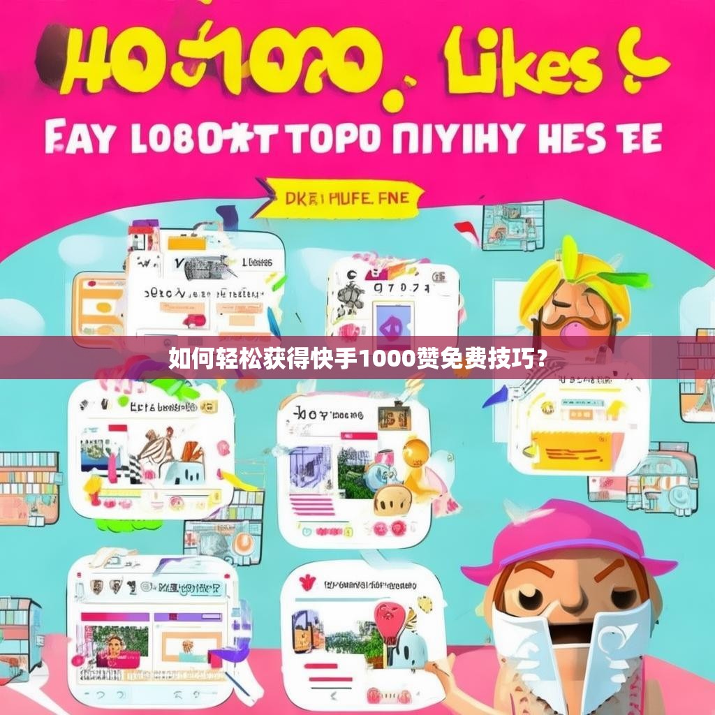 如何轻松获得快手1000赞免费技巧?