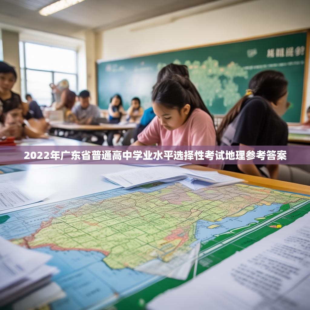 2022年广东省普通高中学业水平选择性考试地理参考答案