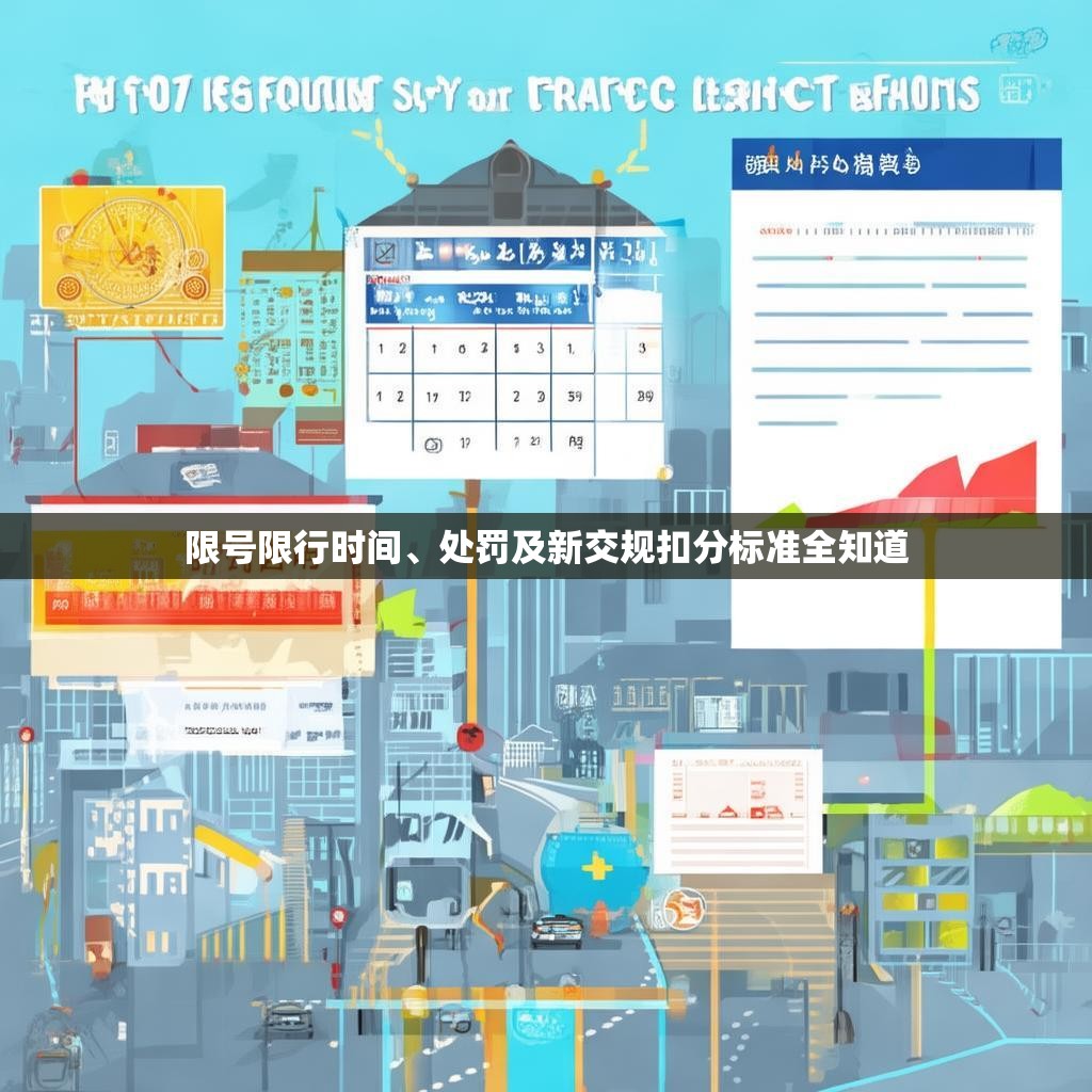 限号限行时间、处罚及新交规扣分标准全知道