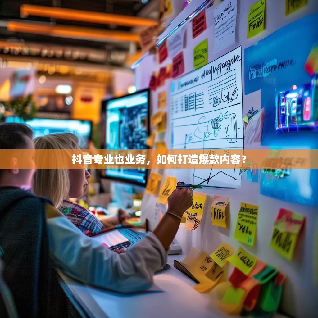 抖音专业也业务，如何打造爆款内容？