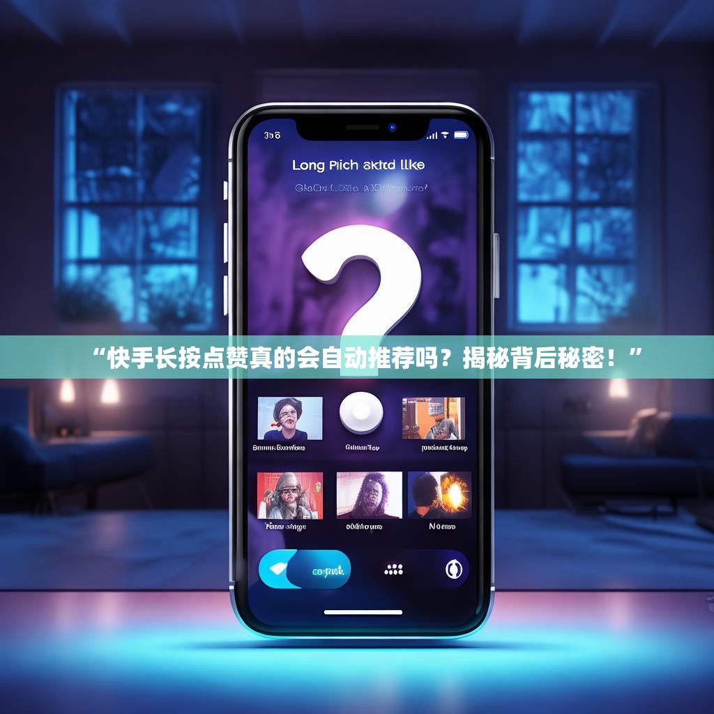 “快手长按点赞真的会自动推荐吗？揭秘背后秘密！”