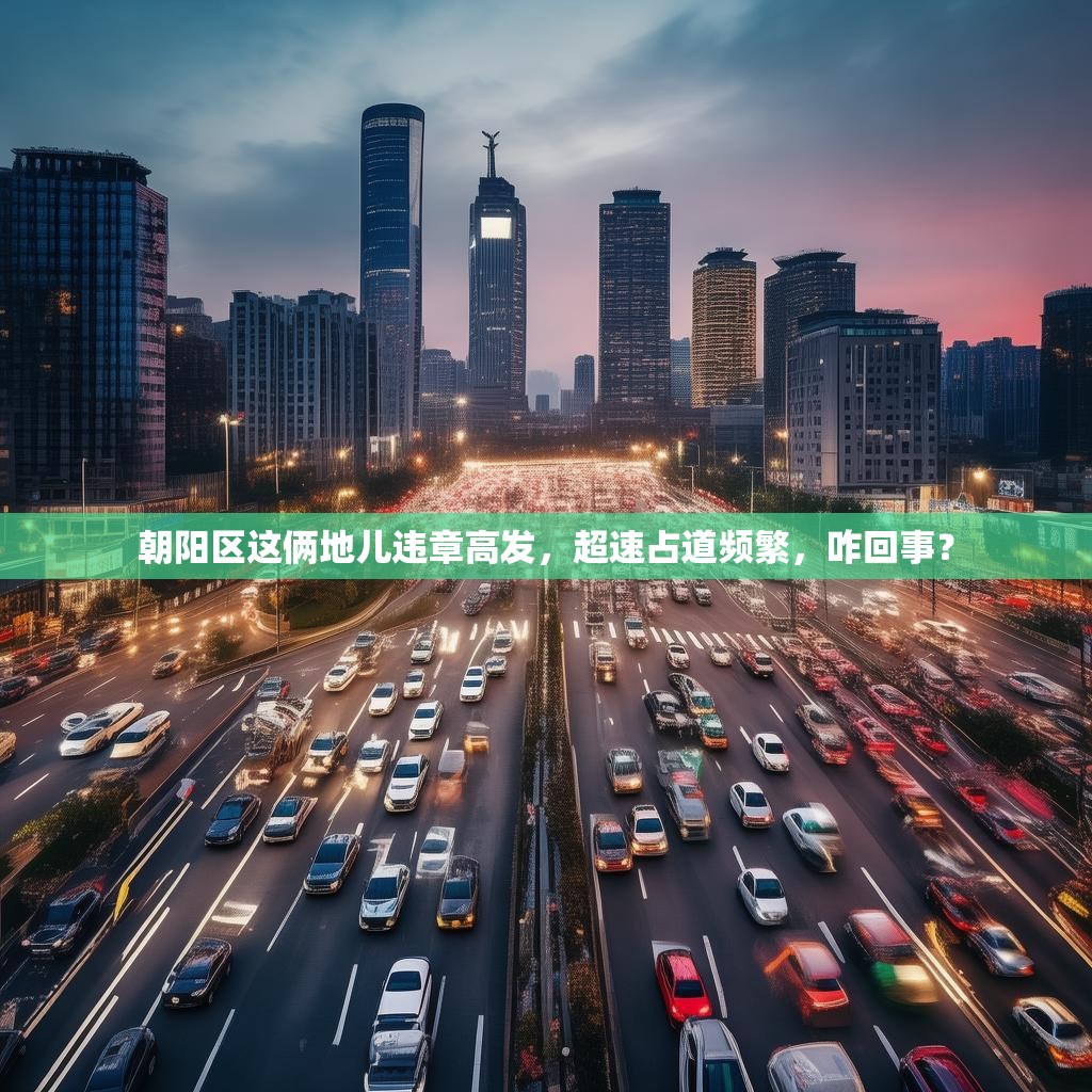 朝阳区这俩地儿违章高发，超速占道频繁，咋回事？