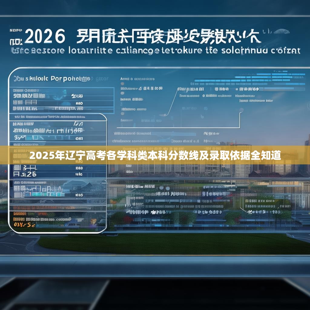 2025年辽宁高考各学科类本科分数线及录取依据全知道
