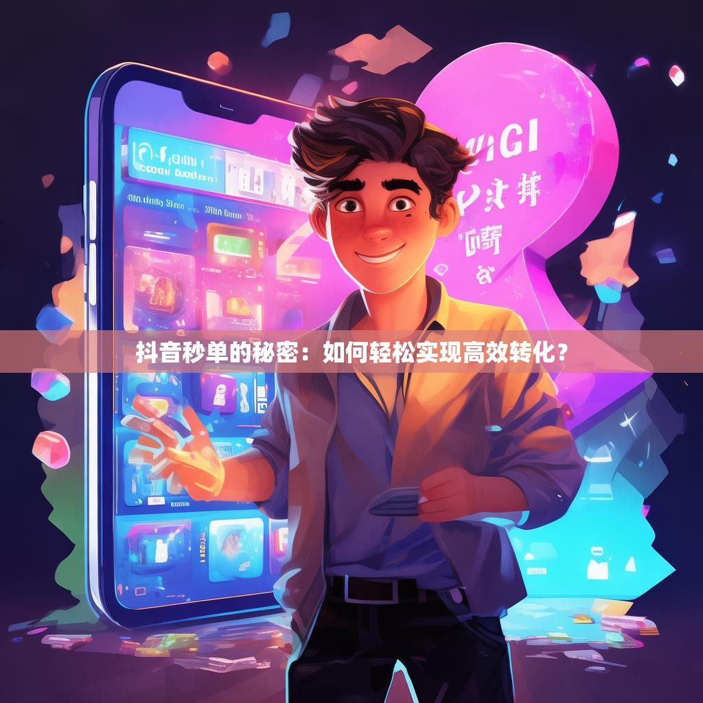 抖音秒单的秘密：如何轻松实现高效转化？