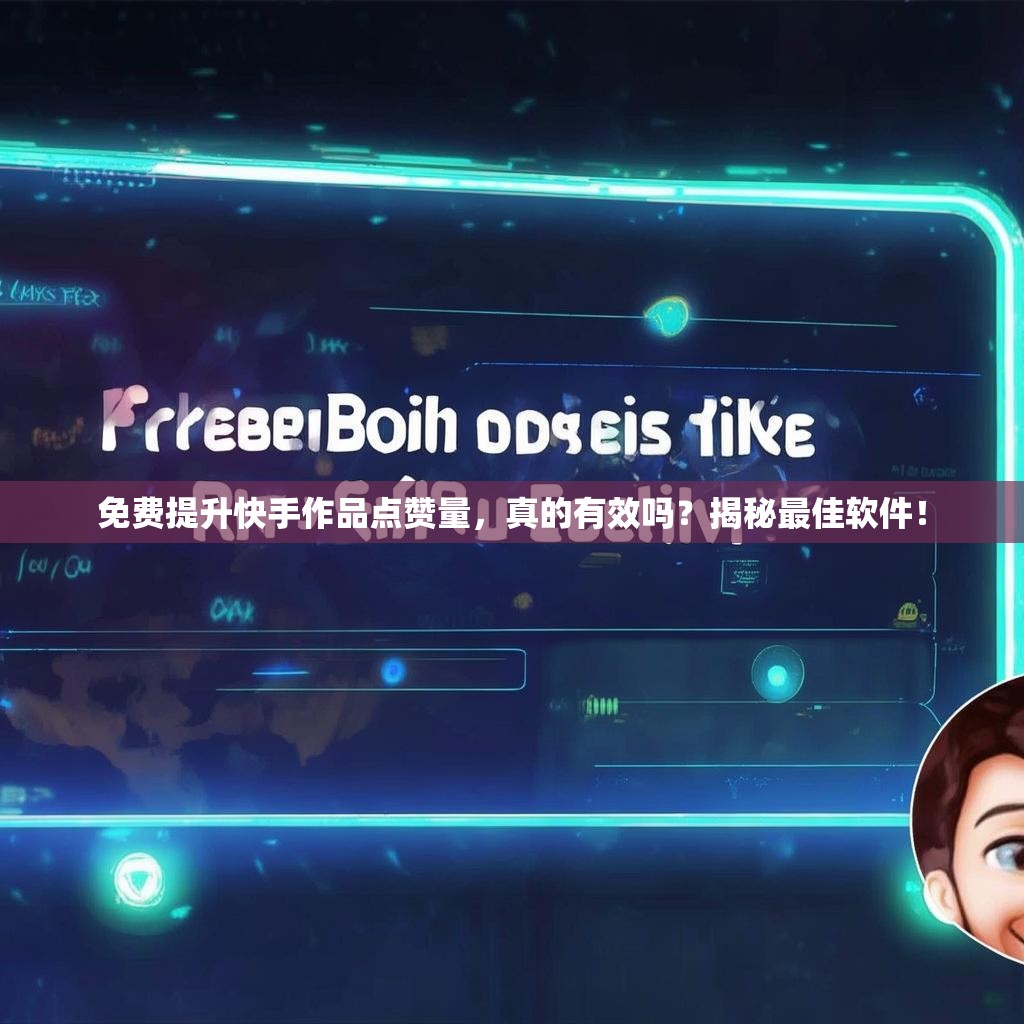 免费提升快手作品点赞量,真的有效吗?揭秘最佳软件!