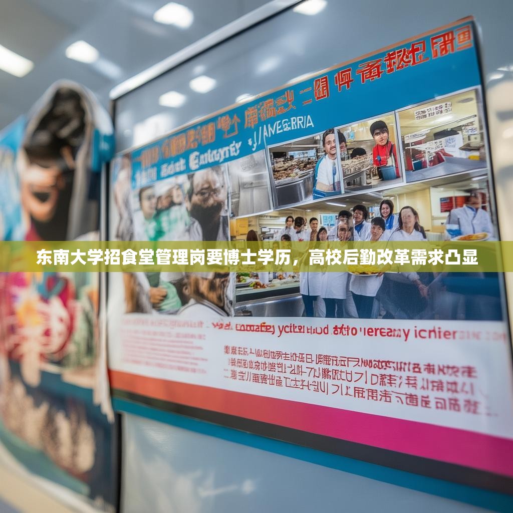 东南大学招食堂管理岗要博士学历，高校后勤改革需求凸显
