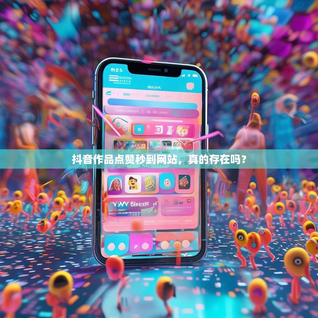 抖音作品点赞秒到网站，真的存在吗？