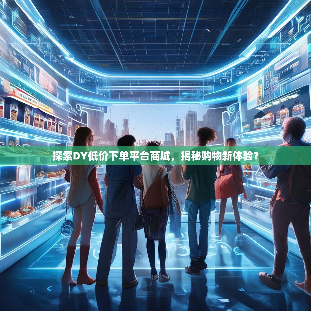 探索DY低价下单平台商城，揭秘购物新体验？