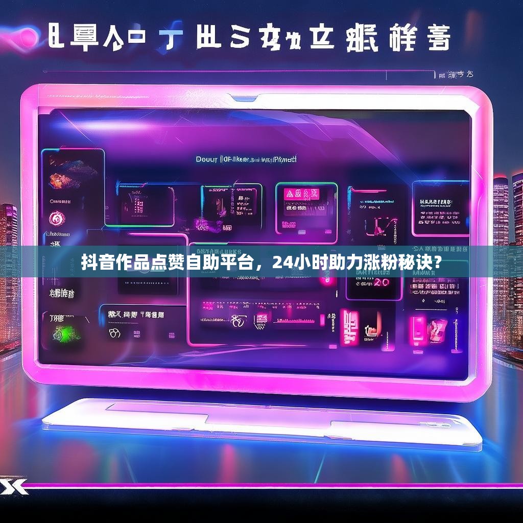 抖音作品点赞自助平台，24小时助力涨粉秘诀？