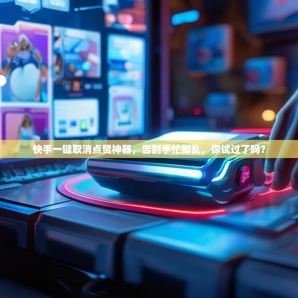 快手一键取消点赞神器，告别手忙脚乱，你试过了吗？