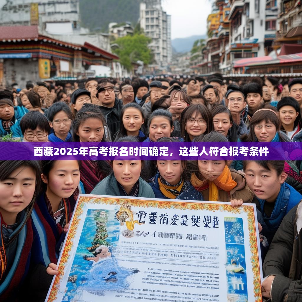 西藏2025年高考报名时间确定，这些人符合报考条件