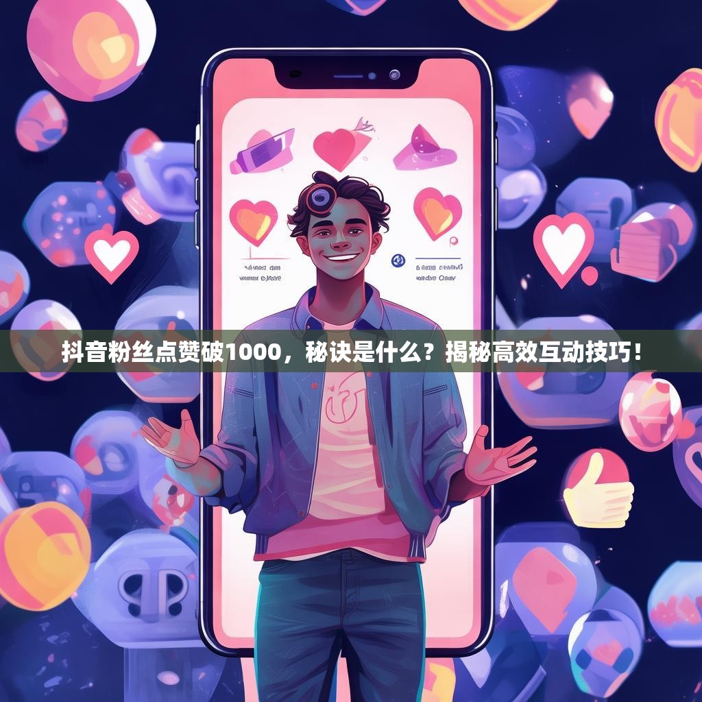 抖音粉丝点赞破1000，秘诀是什么？揭秘高效互动技巧！