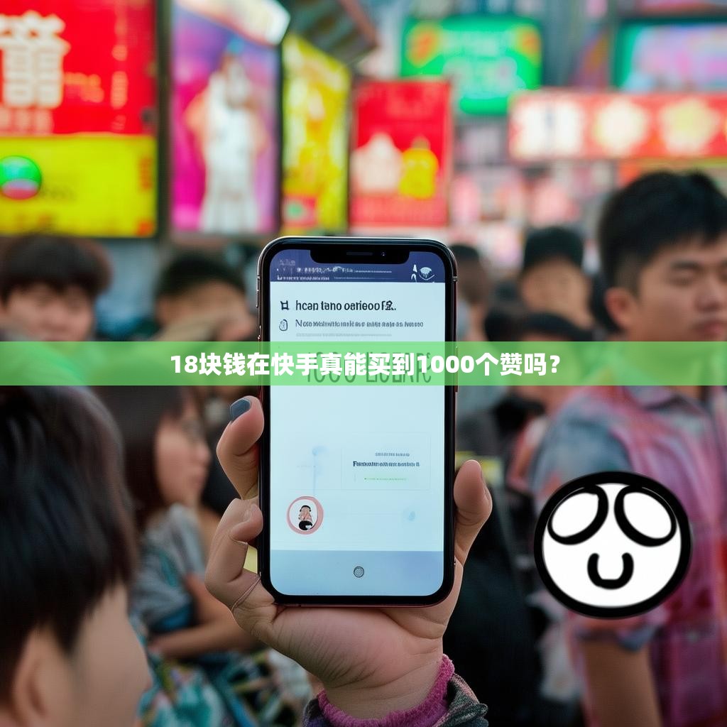 18块钱在快手真能买到<strong><mark>1000个赞</mark></strong>吗？