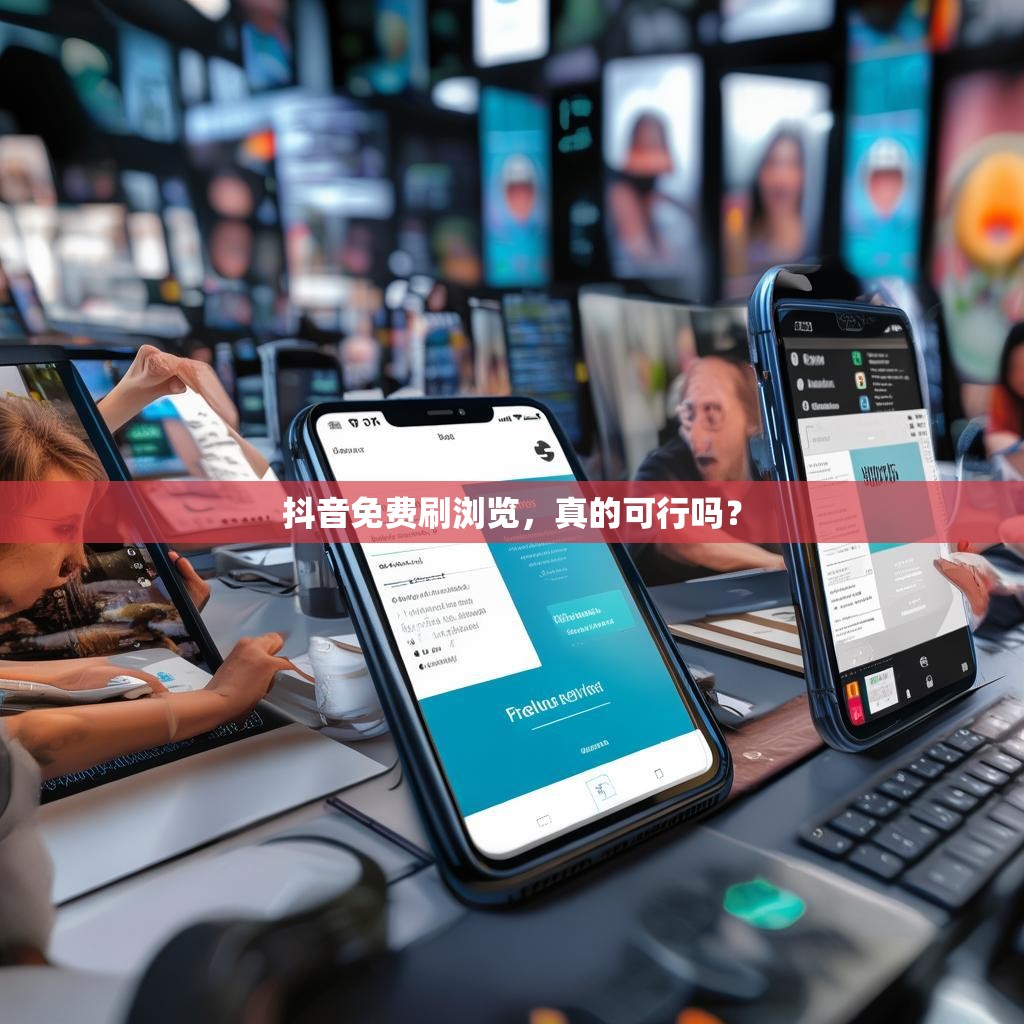 抖音免费刷浏览，真的可行吗？