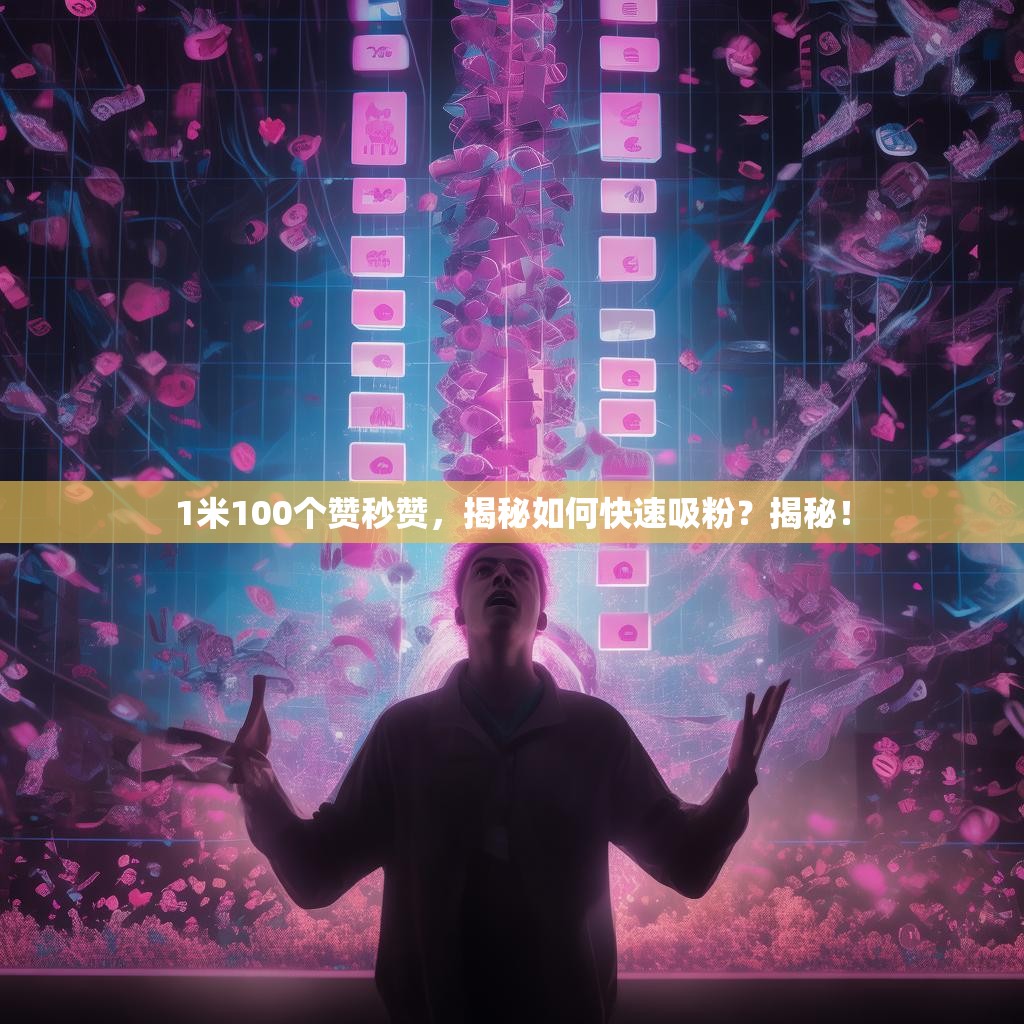 1米100个赞秒赞，揭秘如何快速吸粉？揭秘！