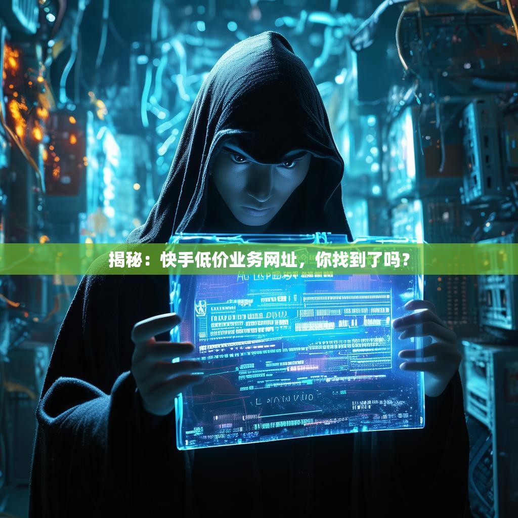 揭秘：快手低价业务网址，你找到了吗？
