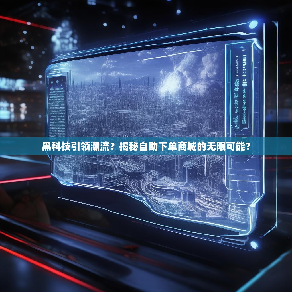 黑科技引领潮流？揭秘自助下单商城的无限可能？