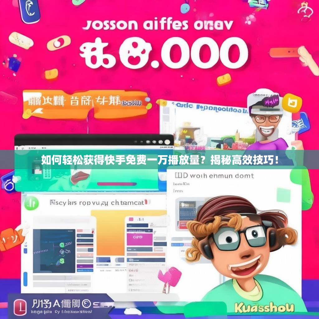 如何轻松获得快手免费一万播放量？揭秘高效技巧！