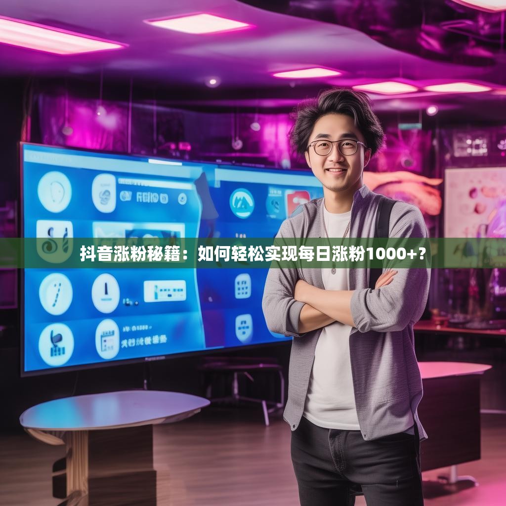 抖音涨粉秘籍：如何轻松实现每日涨粉1000+？
