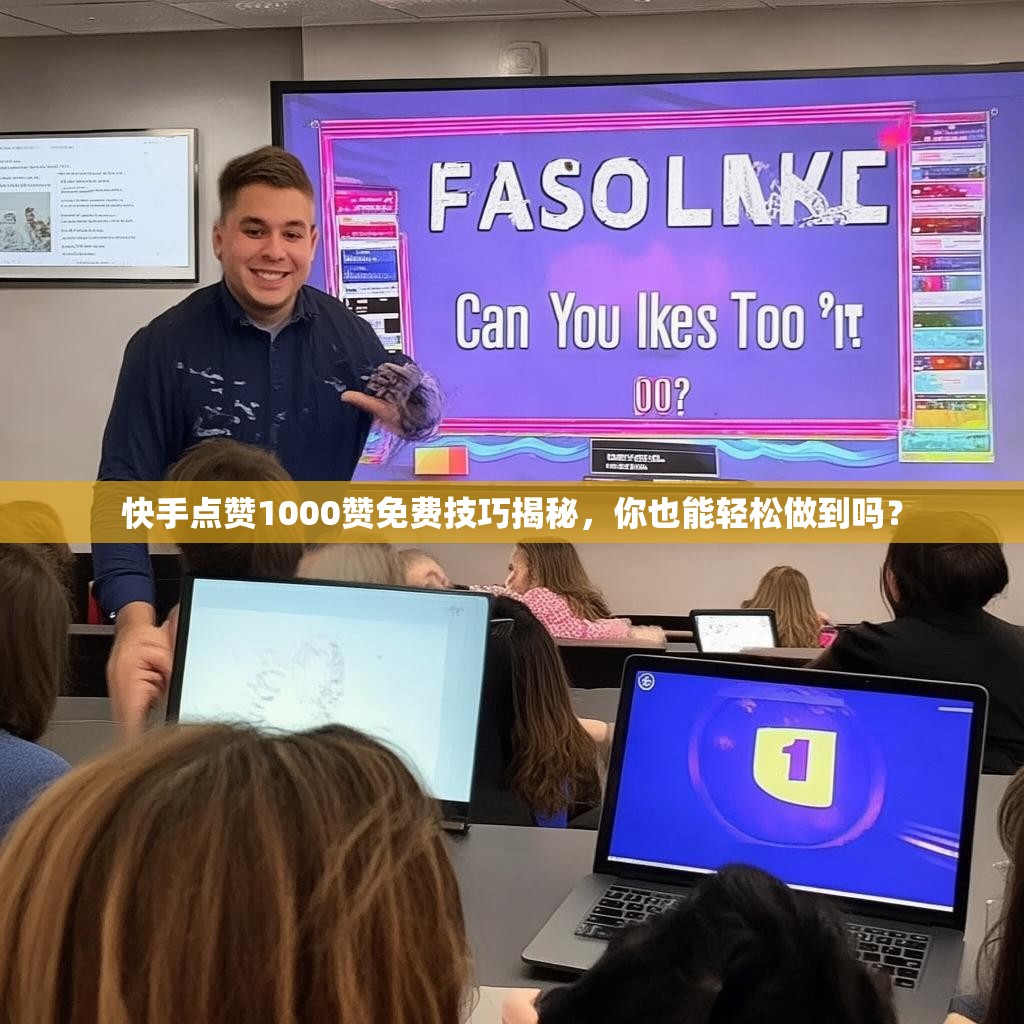 快手点赞1000赞免费技巧揭秘，你也能轻松做到吗？