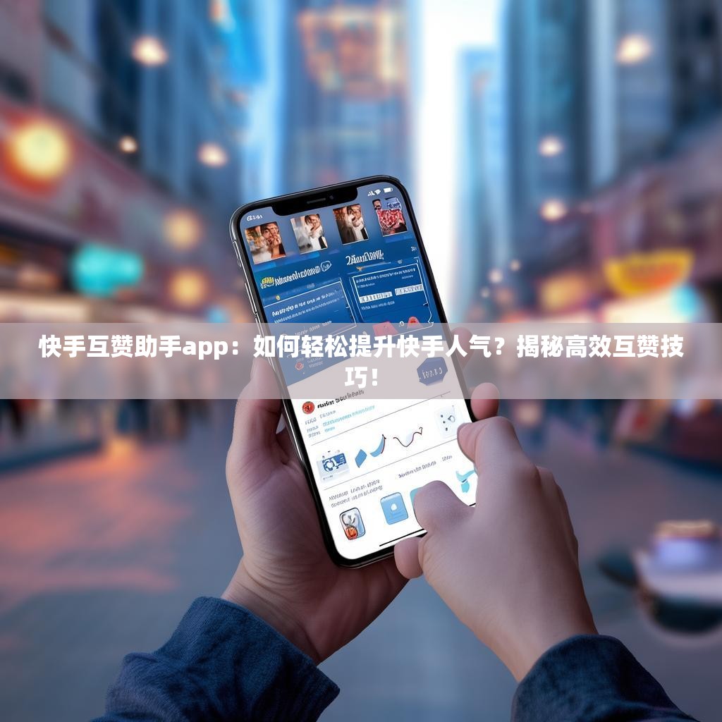 快手互赞助手app：如何轻松提升快手人气？揭秘高效互赞技巧！