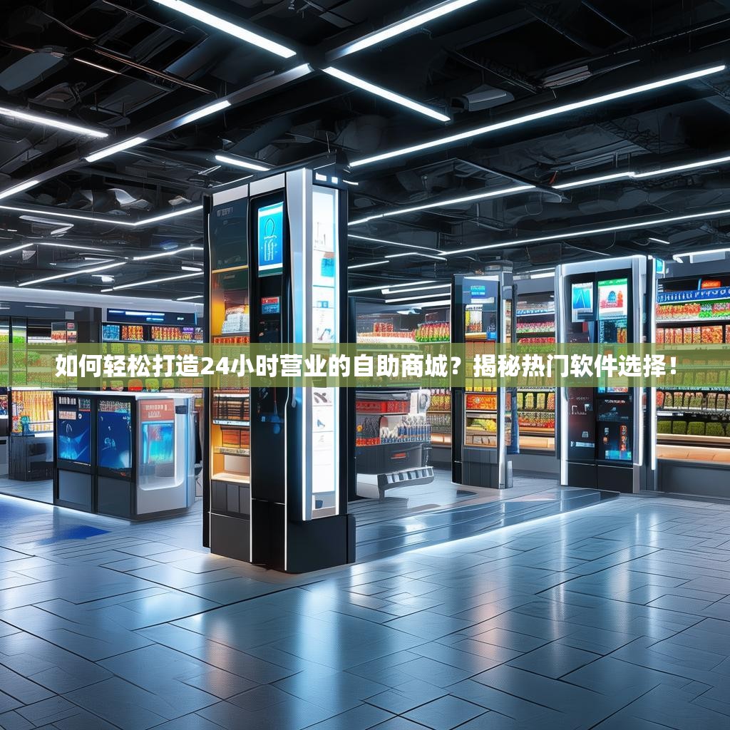 如何轻松打造24小时营业的自助商城？揭秘热门软件选择！