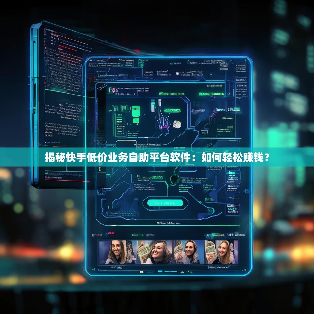 揭秘快手低价业务自助平台软件：如何轻松赚钱？