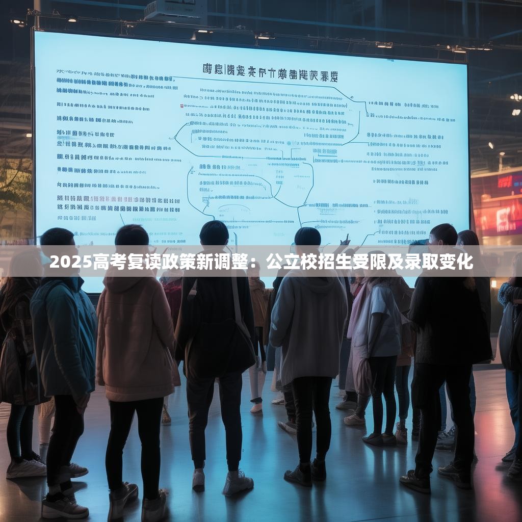 2025高考复读政策新调整：公立校招生受限及录取变化