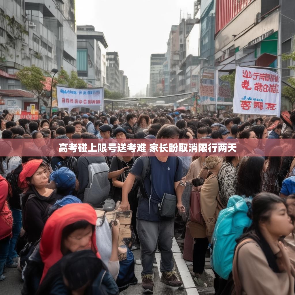 高考碰上限号送考难 家长盼取消限行两天