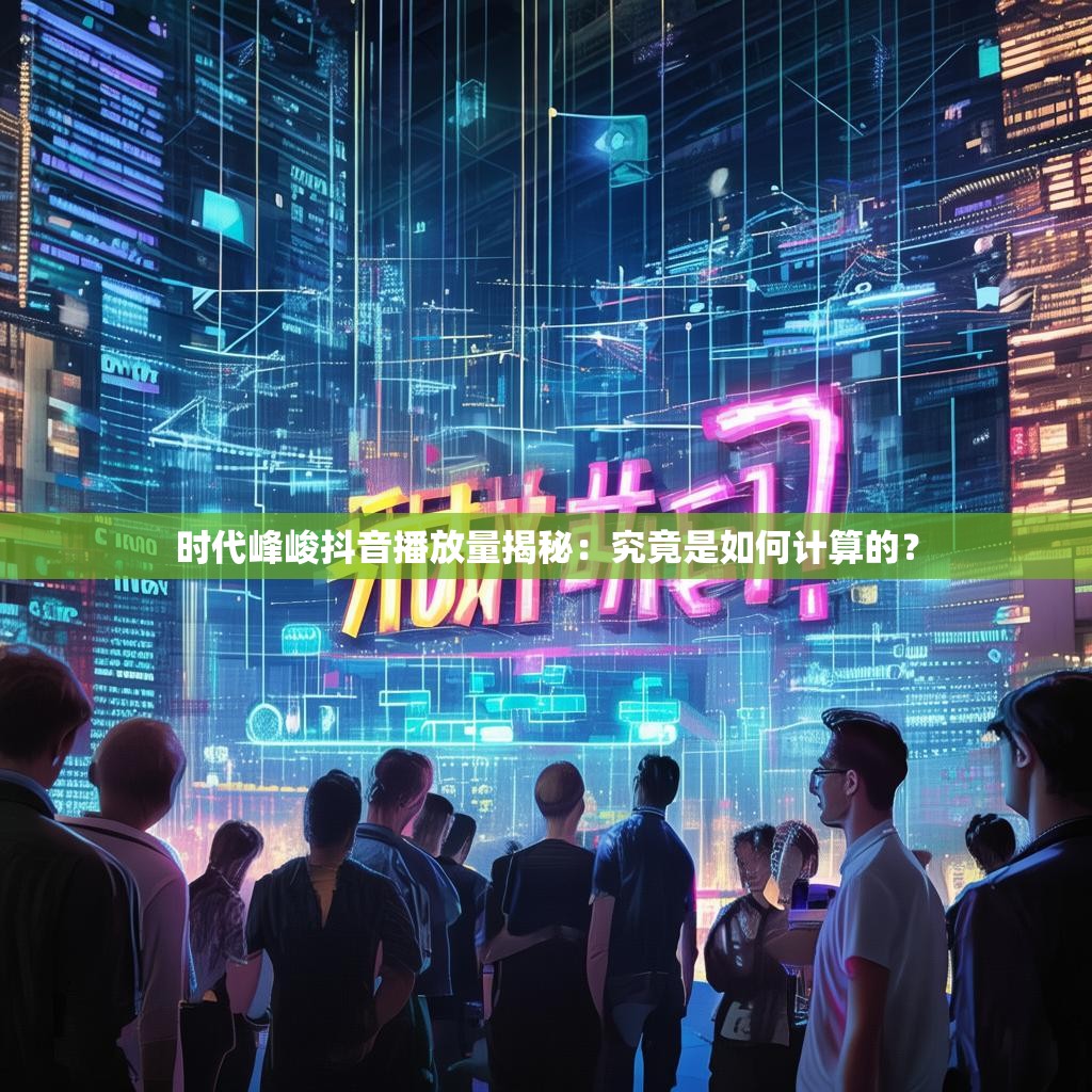 时代峰峻抖音播放量揭秘：究竟是如何计算的？