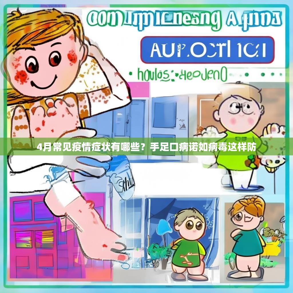 4月常见疫情症状有哪些？手足口病诺如病毒这样防