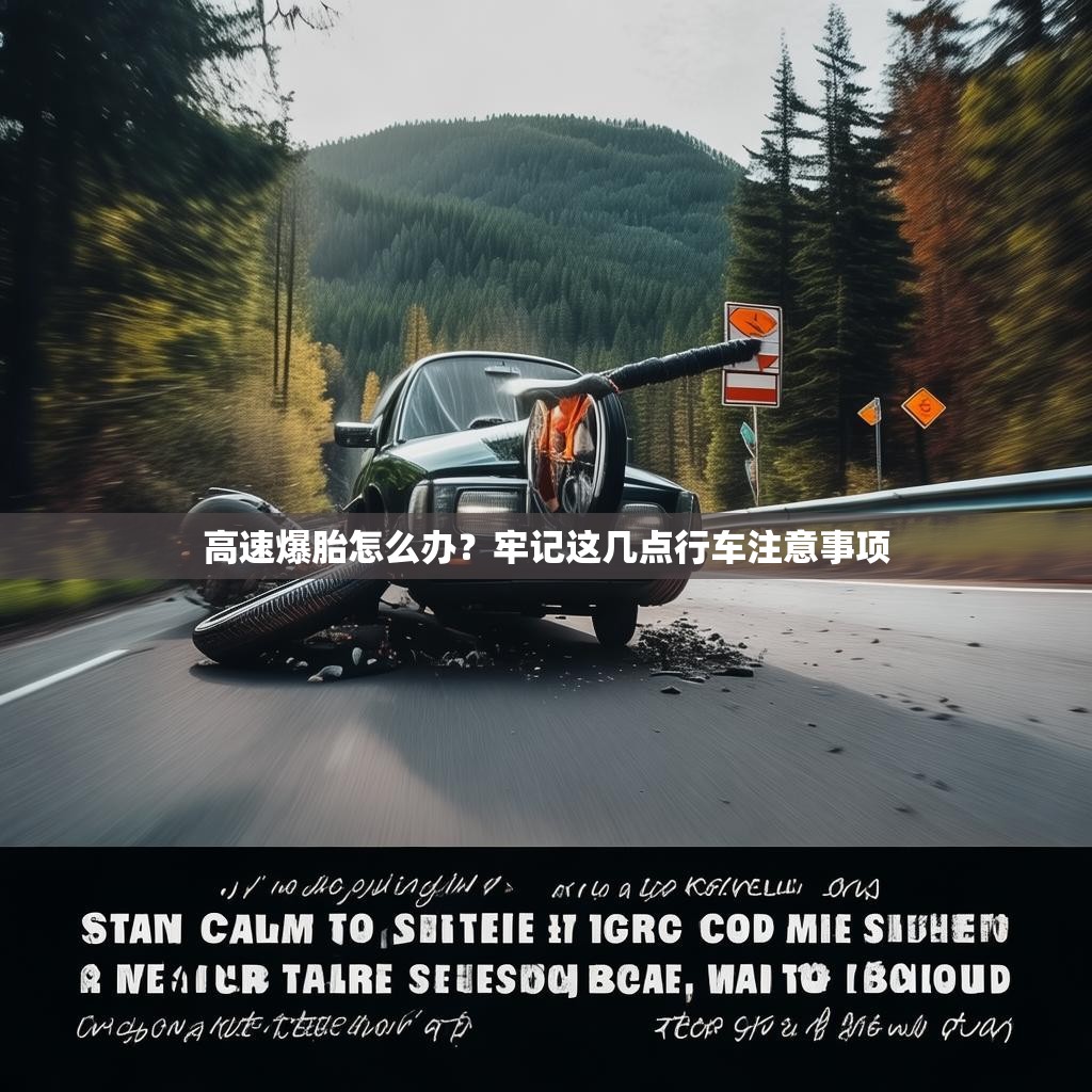 高速爆胎怎么办？牢记这几点行车注意事项